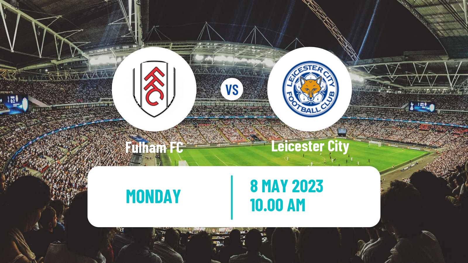 Soccer English Premier League Fulham - Leicester City