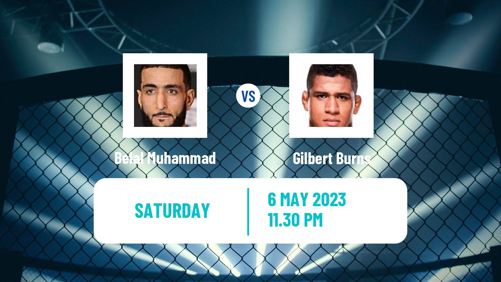 MMA MMA Belal Muhammad - Gilbert Burns