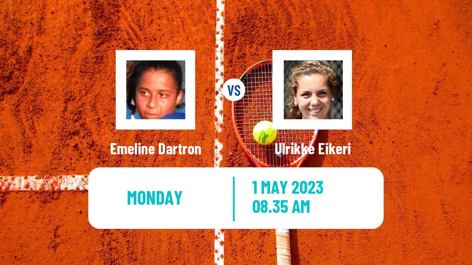 Tennis ATP Challenger Emeline Dartron - Ulrikke Eikeri