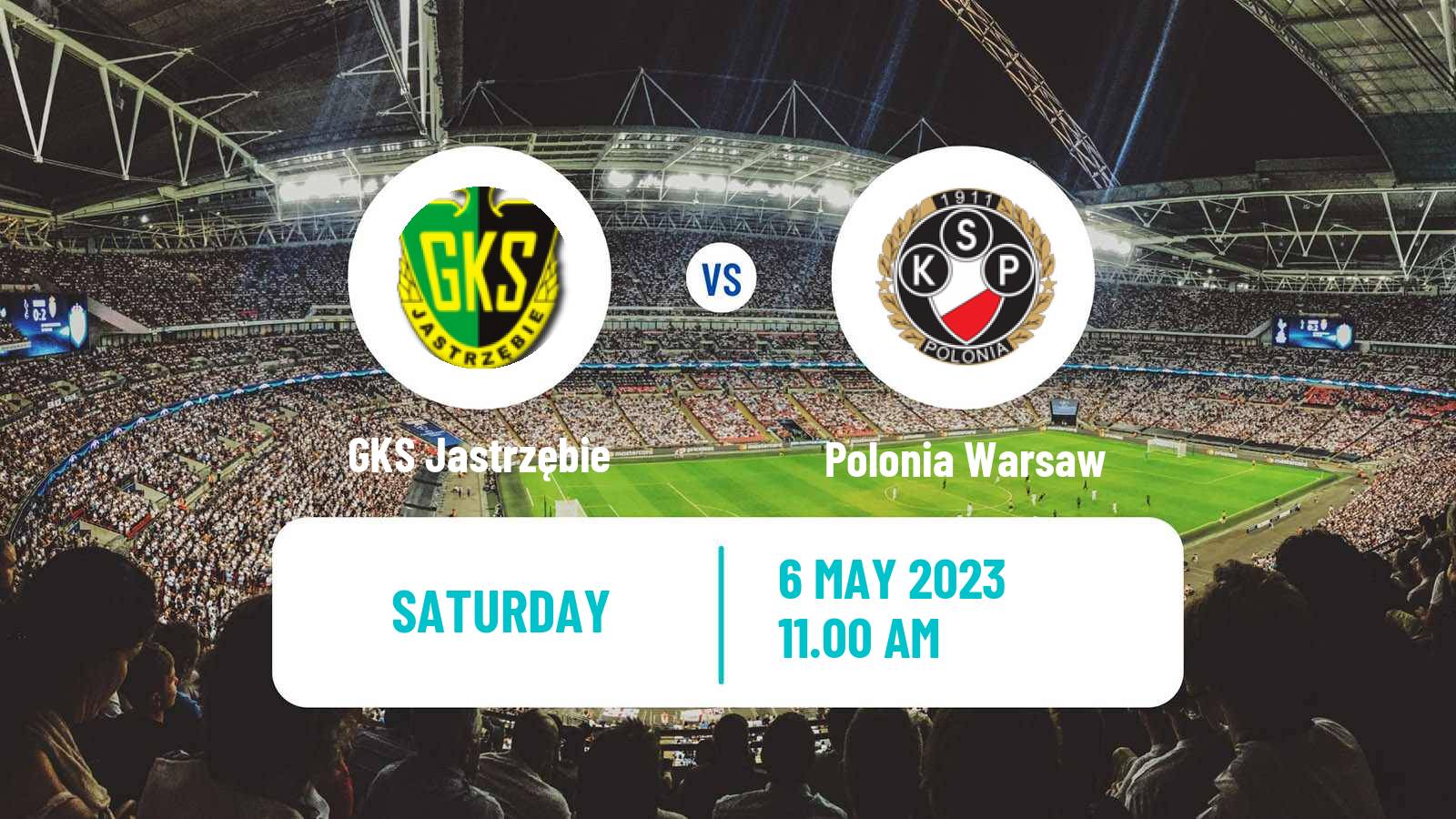 Soccer Polish Division 2 GKS Jastrzębie - Polonia Warsaw