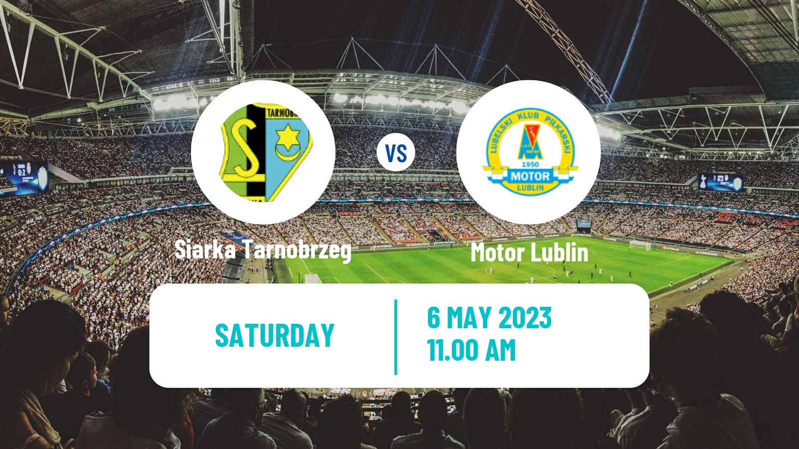 Soccer Polish Division 2 Siarka Tarnobrzeg - Motor Lublin