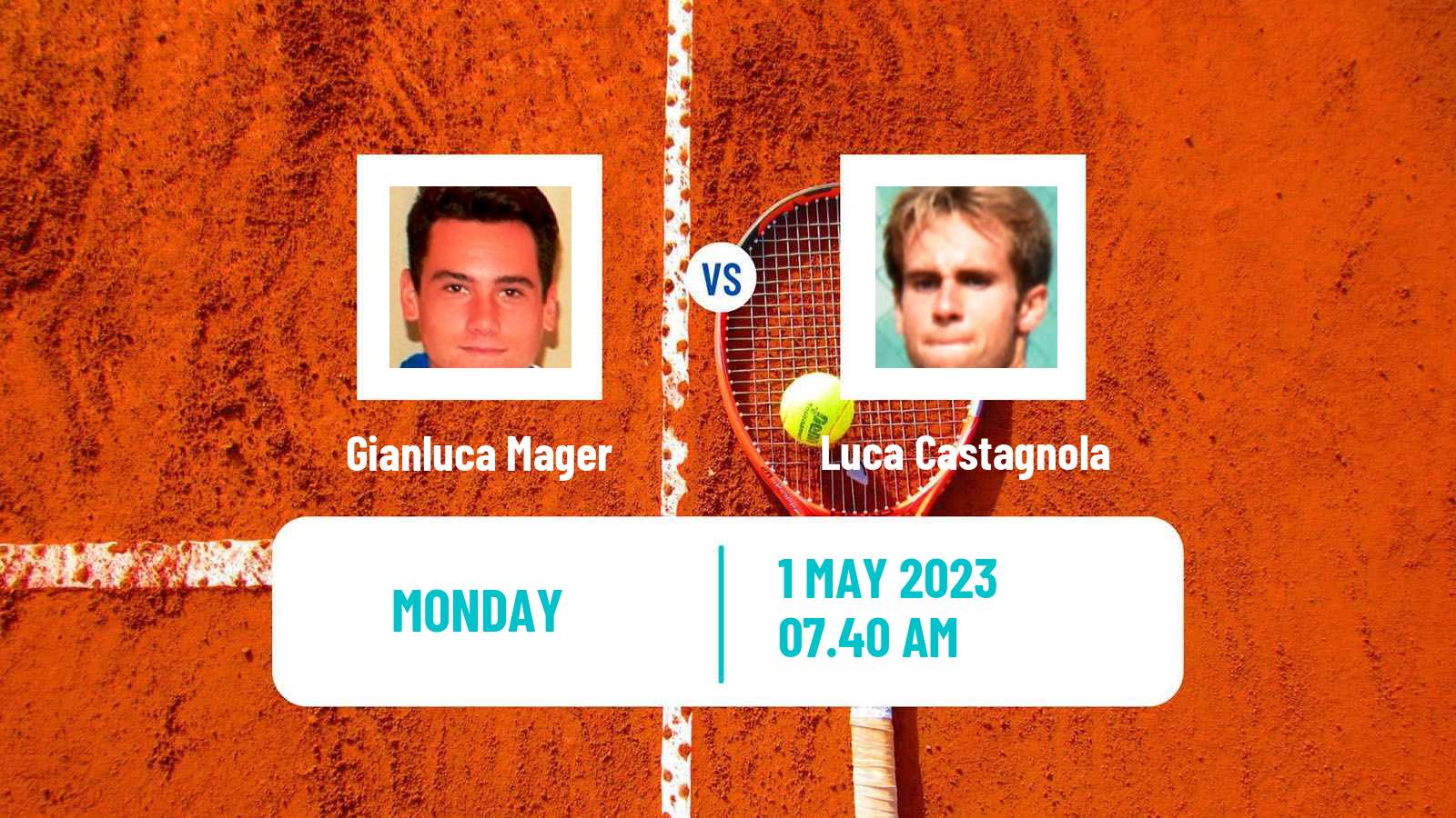 Tennis ATP Challenger Gianluca Mager - Luca Castagnola