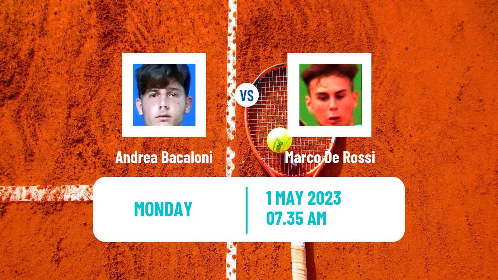 Tennis ITF Tournaments Andrea Bacaloni - Marco De Rossi