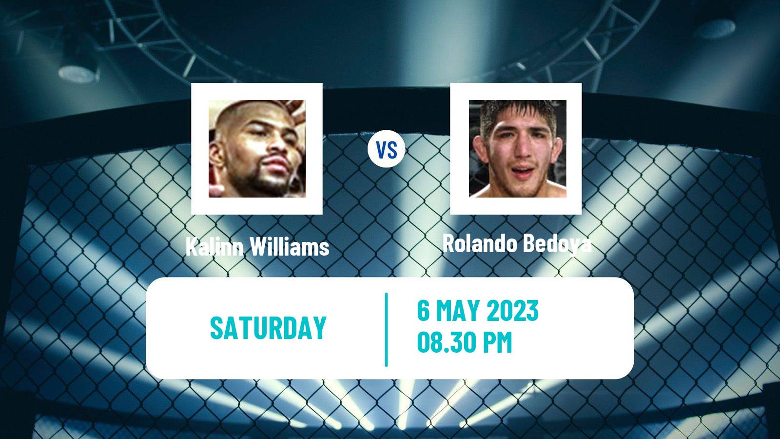 MMA MMA Kalinn Williams - Rolando Bedoya