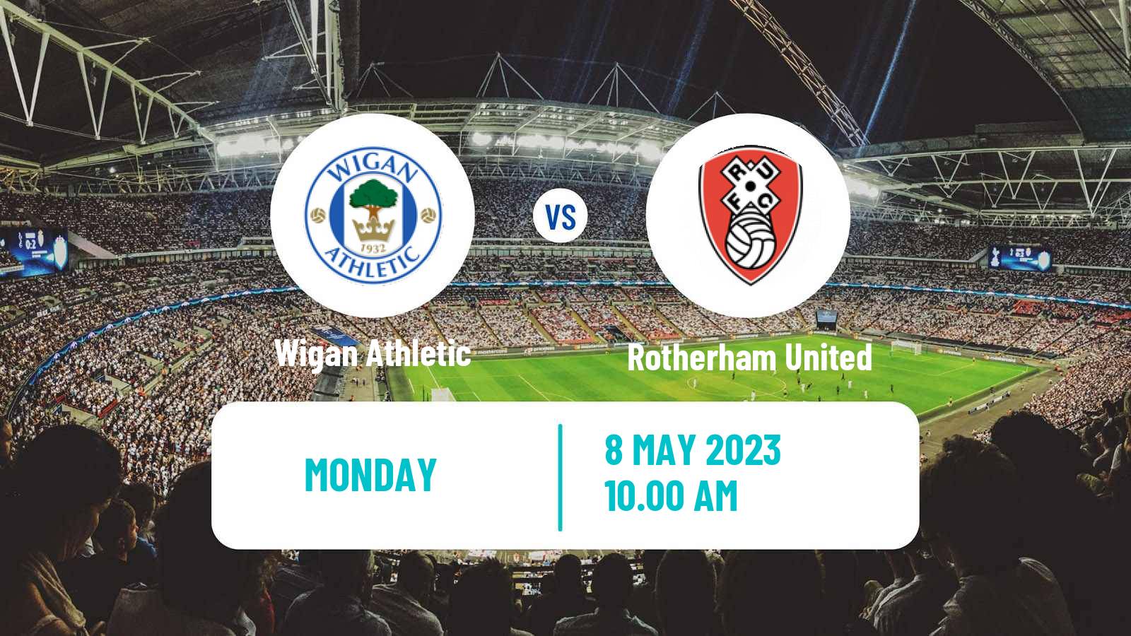 Soccer English League Championship Wigan Athletic - Rotherham United