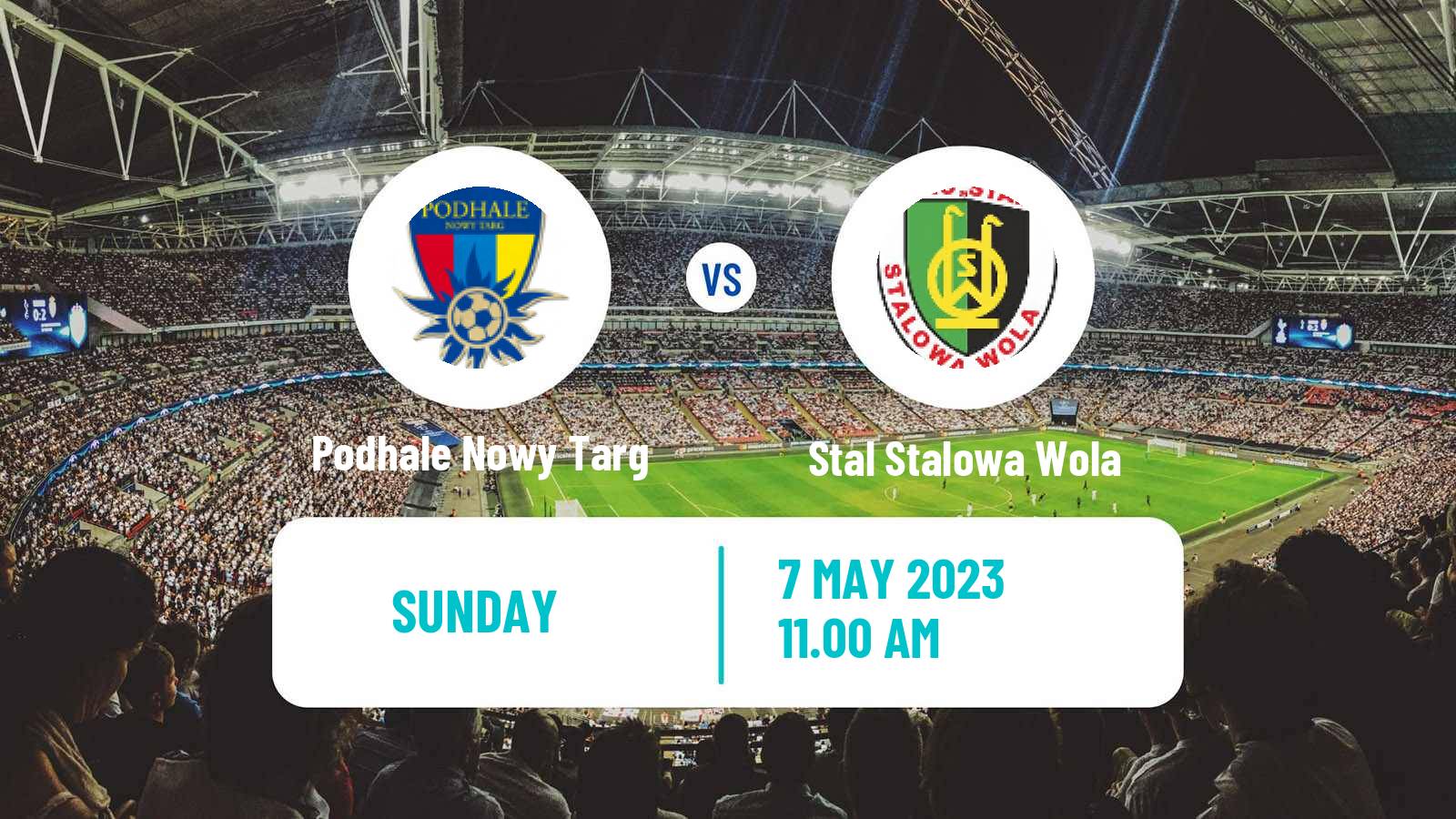 Soccer Polish Division 3 - Group IV Podhale Nowy Targ - Stal Stalowa Wola