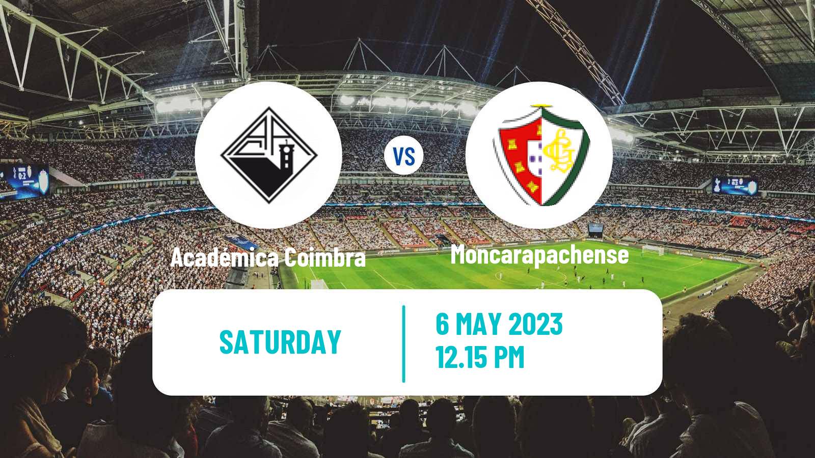 Soccer Portuguese Liga 3 Académica Coimbra - Moncarapachense