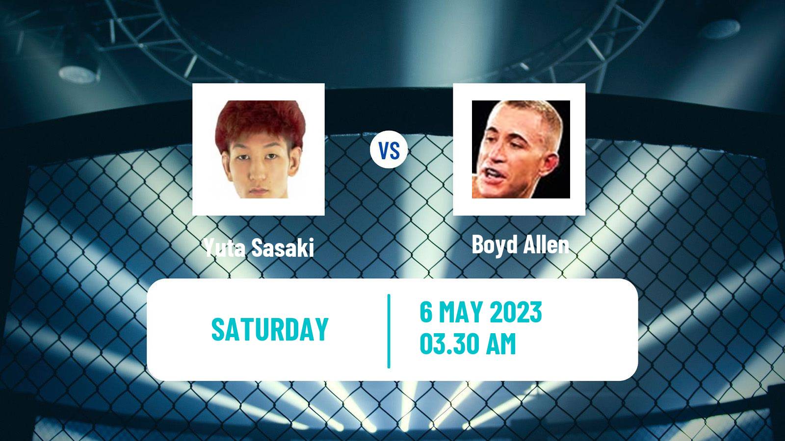 MMA MMA Yuta Sasaki - Boyd Allen