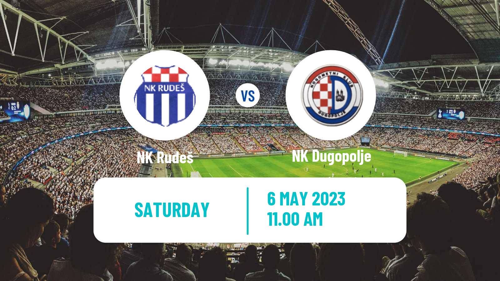 Soccer Croatian Prva NL Rudeš - Dugopolje