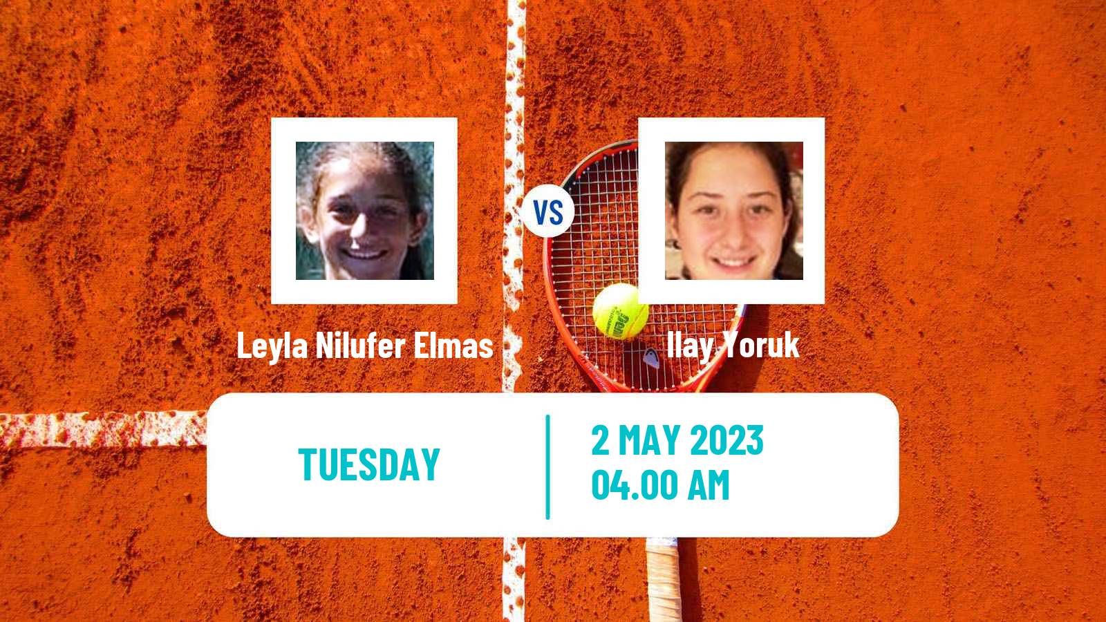 Tennis ITF Tournaments Leyla Nilufer Elmas - Ilay Yoruk