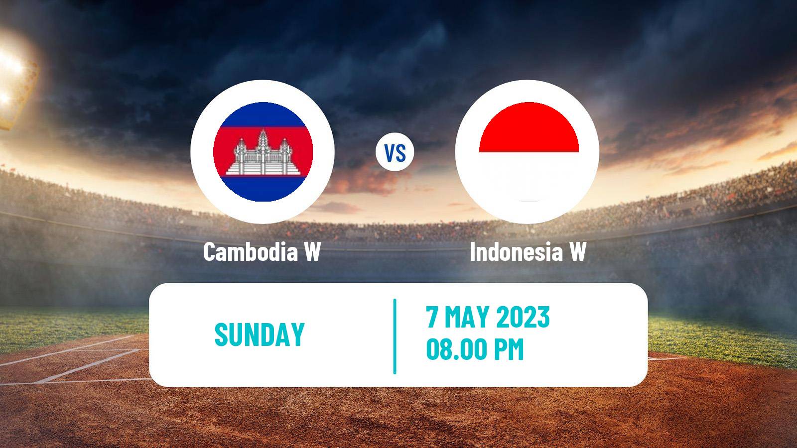 Cricket Southeast Asian Games T20 Women Cambodia W - Indonesia W