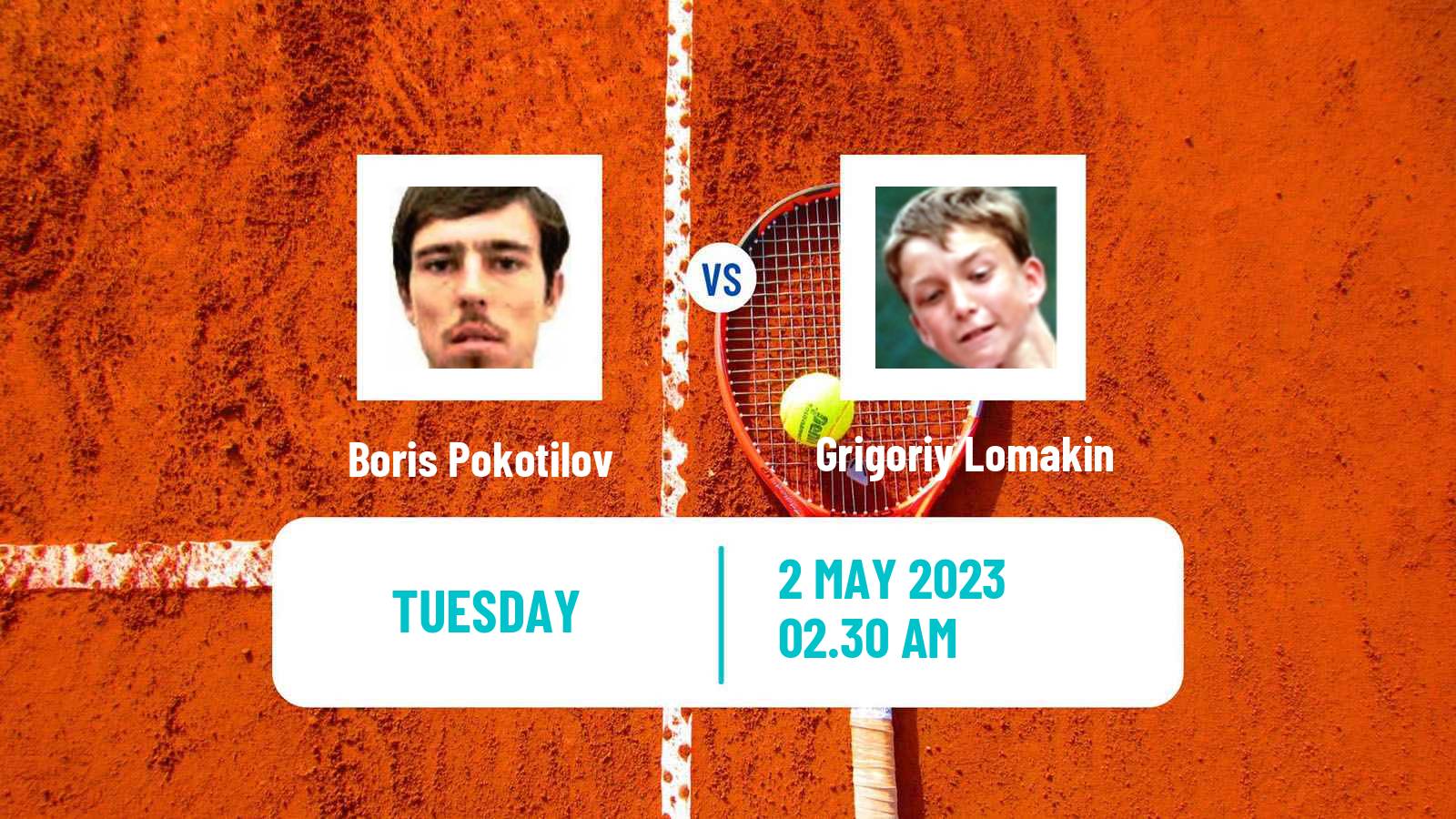 Tennis ITF Tournaments Boris Pokotilov - Grigoriy Lomakin