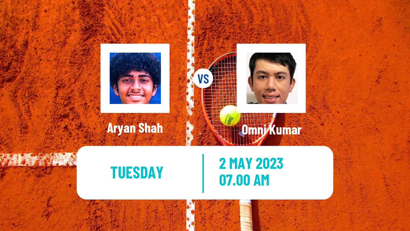 Tennis ITF Tournaments Aryan Shah - Omni Kumar