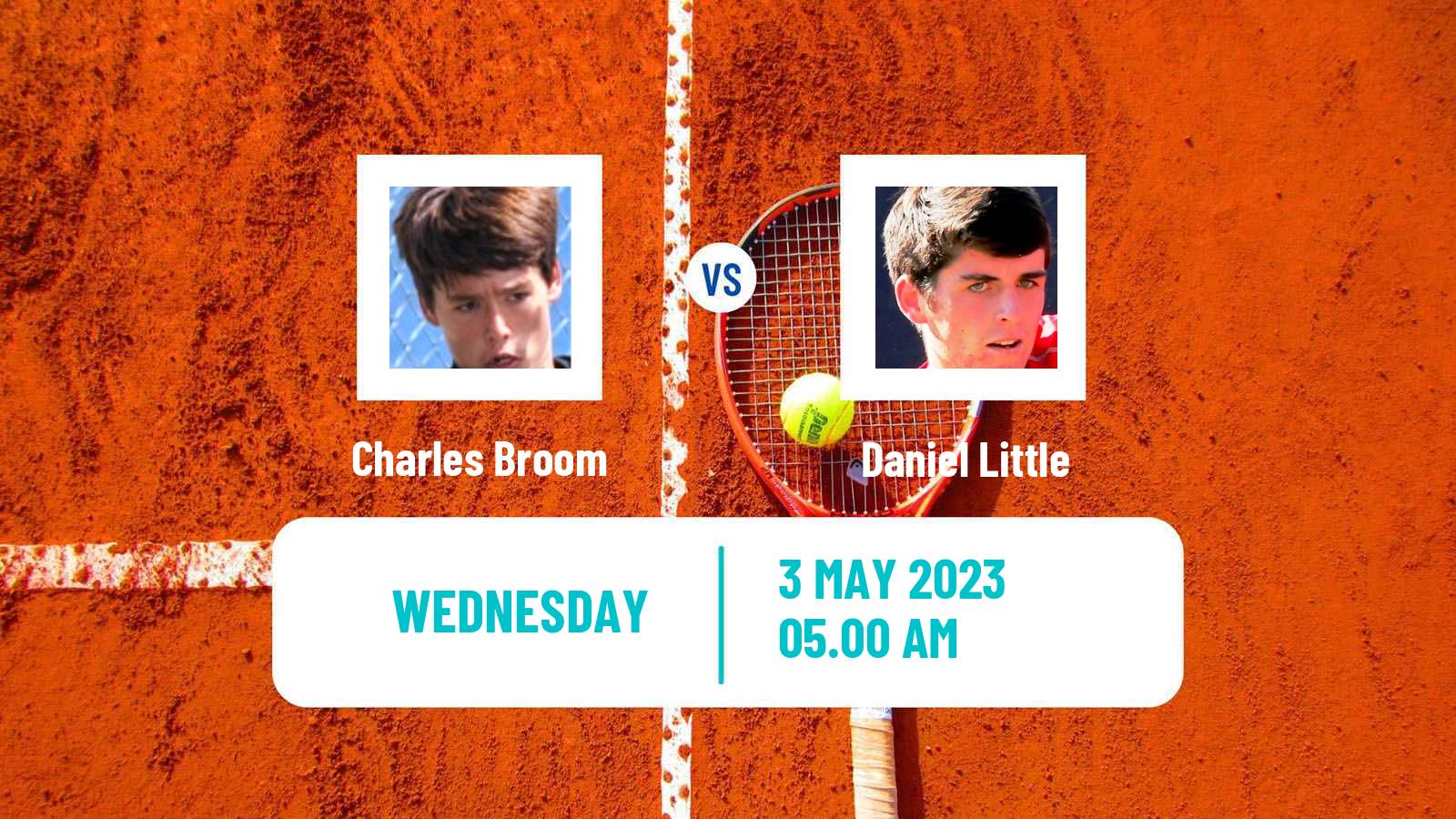 Tennis ITF Tournaments Charles Broom - Daniel Little