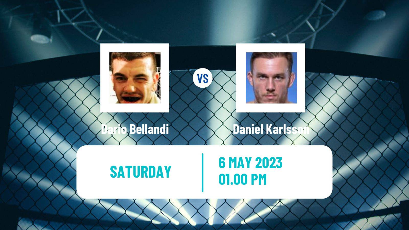 MMA MMA Dario Bellandi - Daniel Karlsson