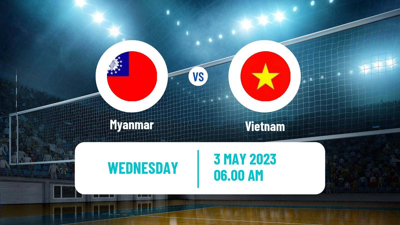 Volleyball Southeast Asian Games Volleyball Myanmar - Vietnam