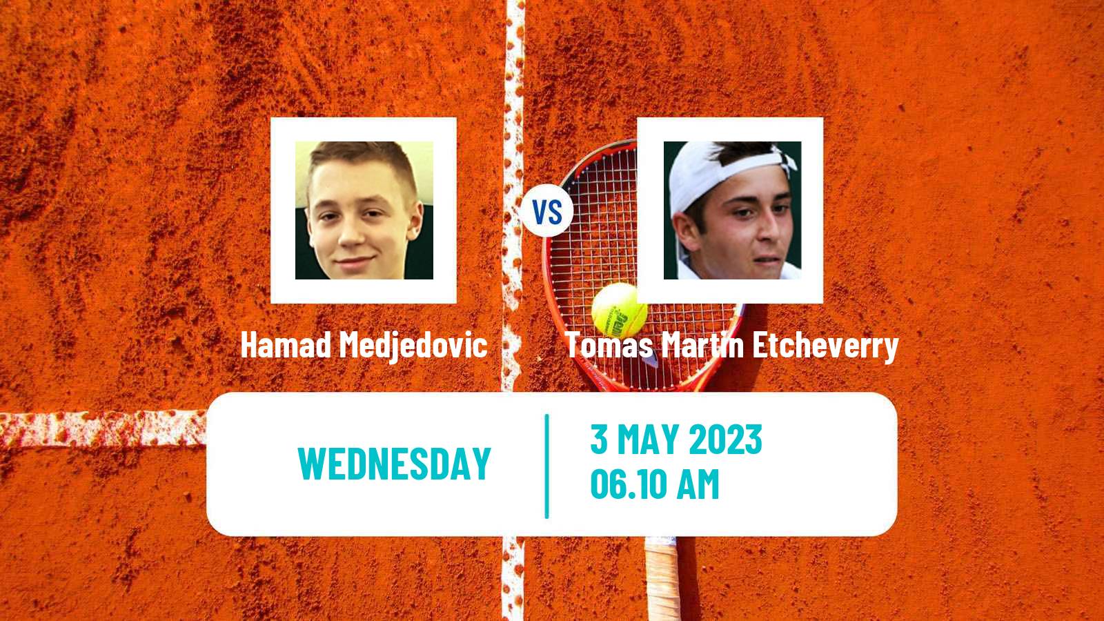 Tennis ATP Challenger Hamad Medjedovic - Tomas Martin Etcheverry
