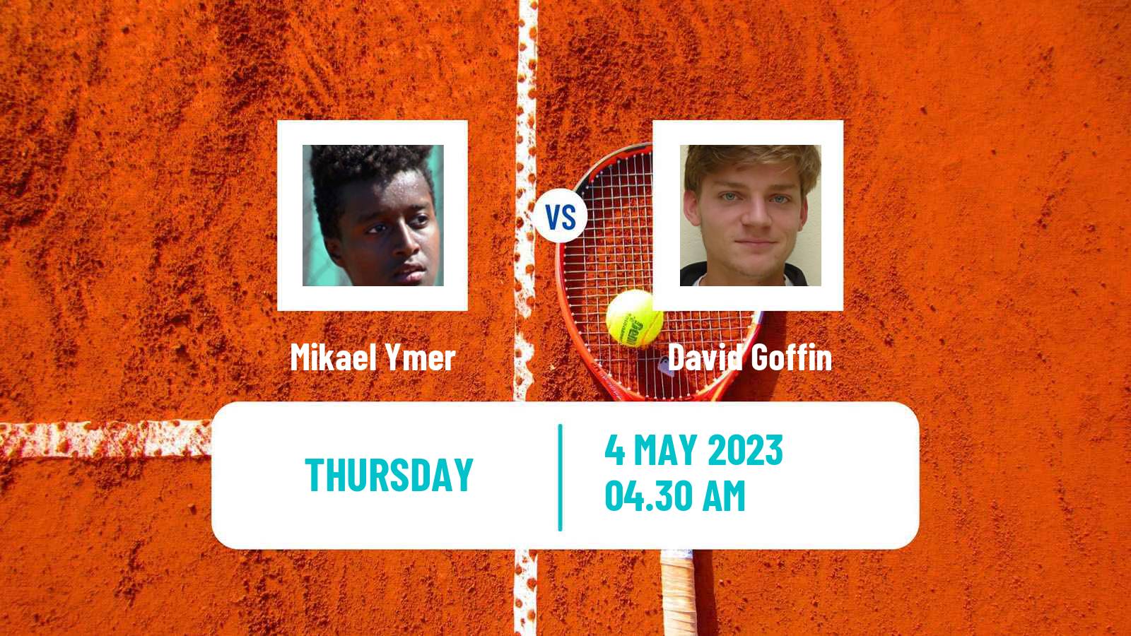 Tennis ATP Challenger Mikael Ymer - David Goffin