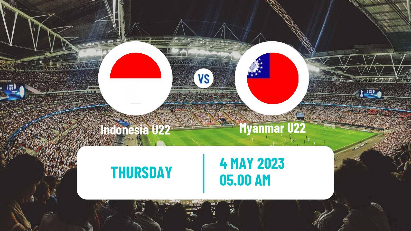 Soccer Southeast Asian Games Indonesia U22 - Myanmar U22