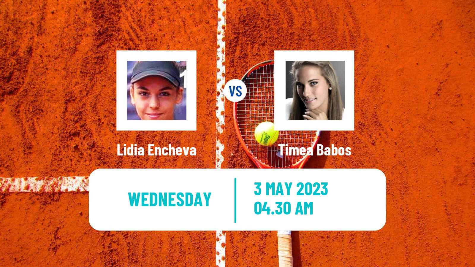 Tennis ITF Tournaments Lidia Encheva - Timea Babos