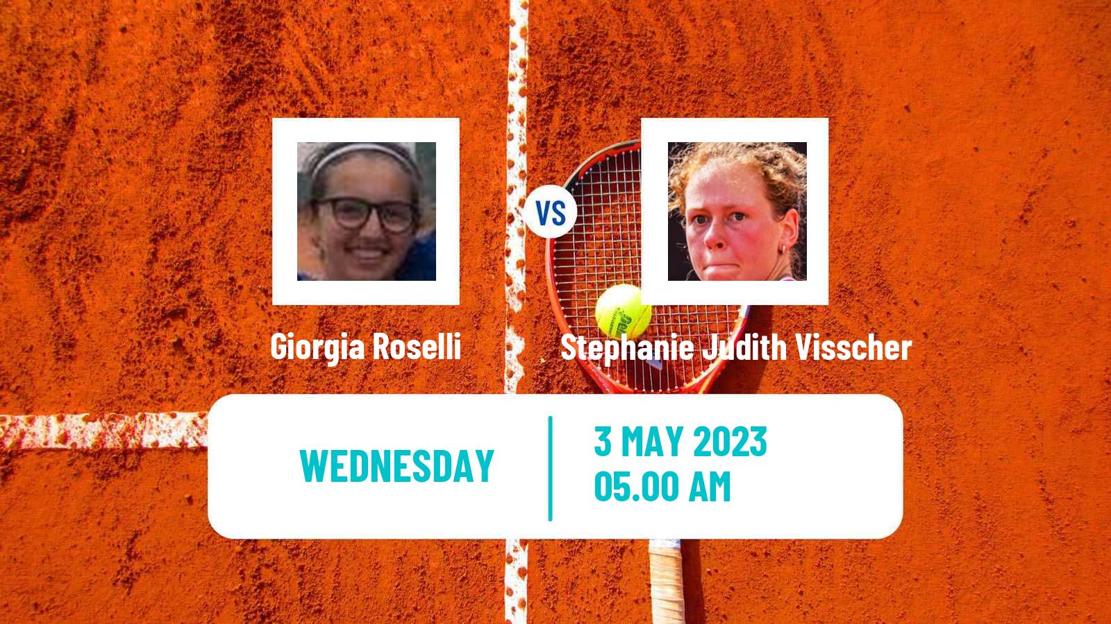 Tennis ITF Tournaments Giorgia Roselli - Stephanie Judith Visscher