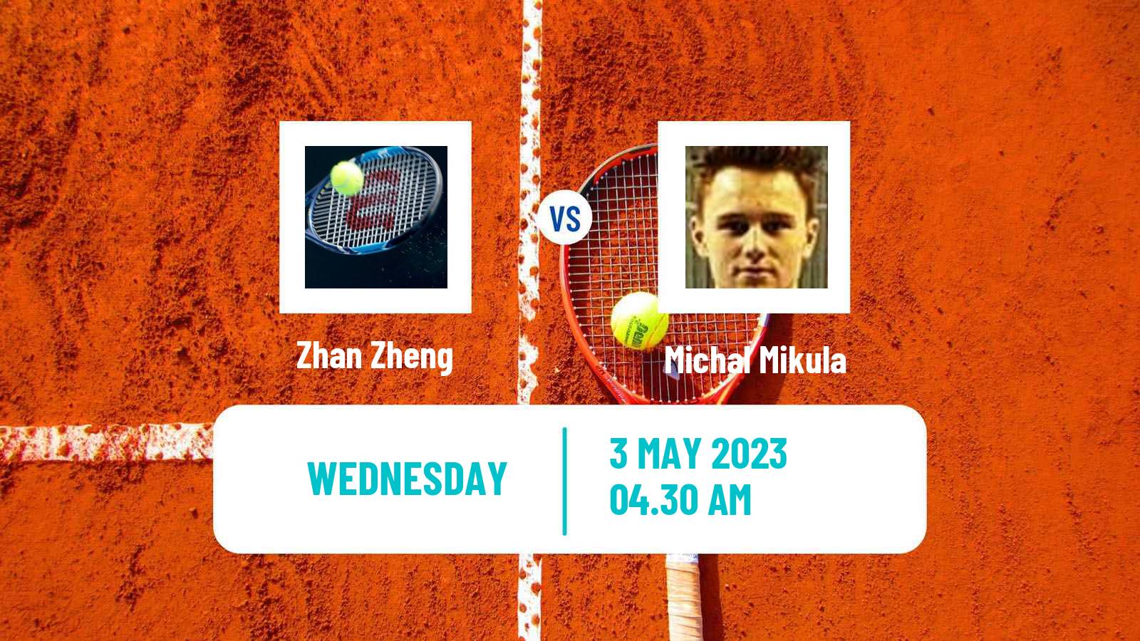 Tennis ITF Tournaments Zhan Zheng - Michal Mikula