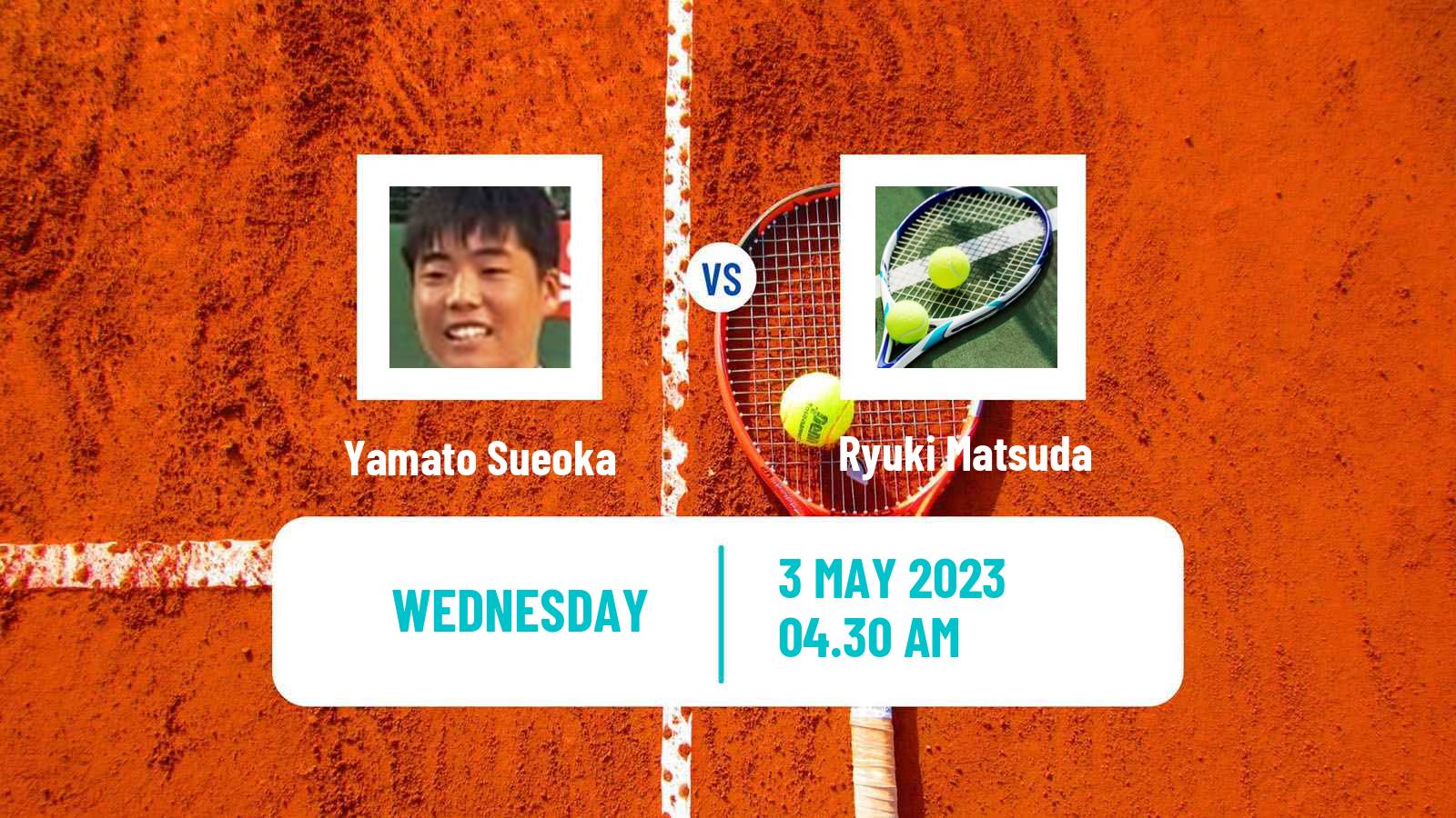 Tennis ITF Tournaments Yamato Sueoka - Ryuki Matsuda