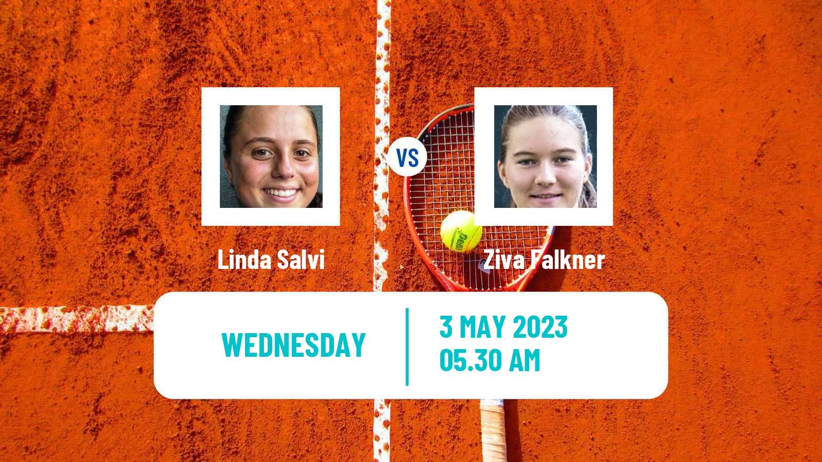 Tennis ITF Tournaments Linda Salvi - Ziva Falkner