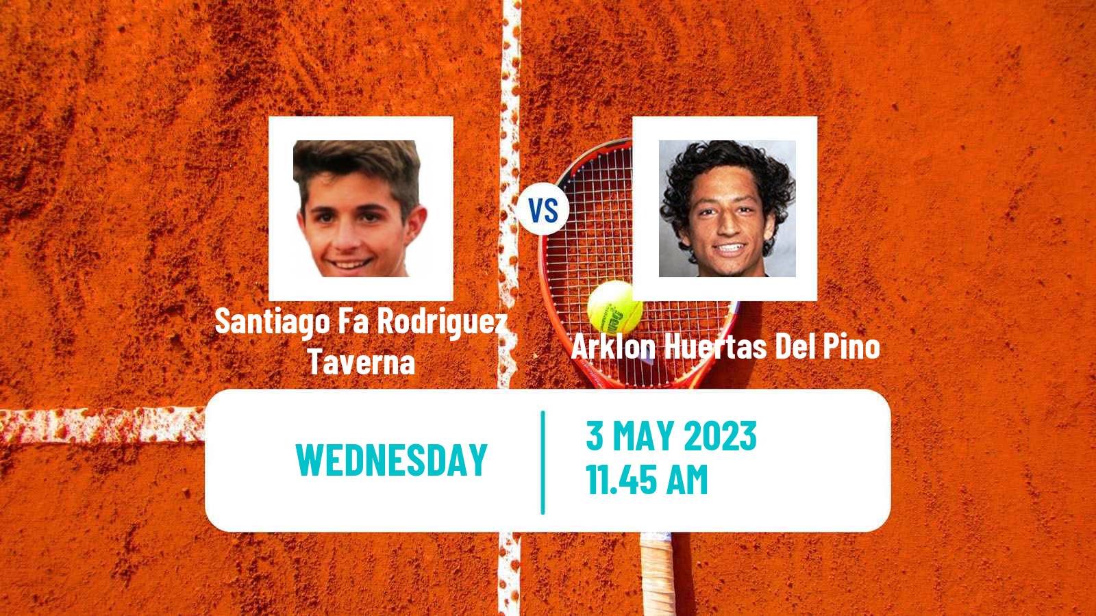 Tennis ATP Challenger Santiago Fa Rodriguez Taverna - Arklon Huertas Del Pino