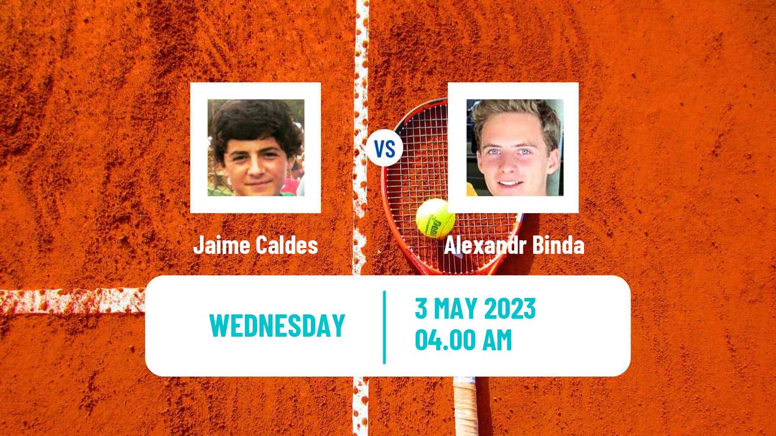Tennis ITF Tournaments Jaime Caldes - Alexandr Binda