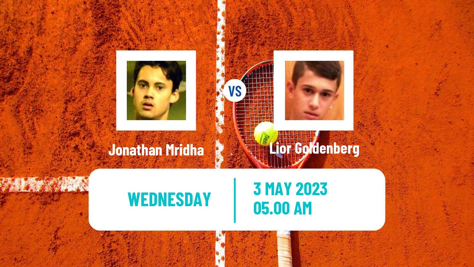 Tennis ITF Tournaments Jonathan Mridha - Lior Goldenberg