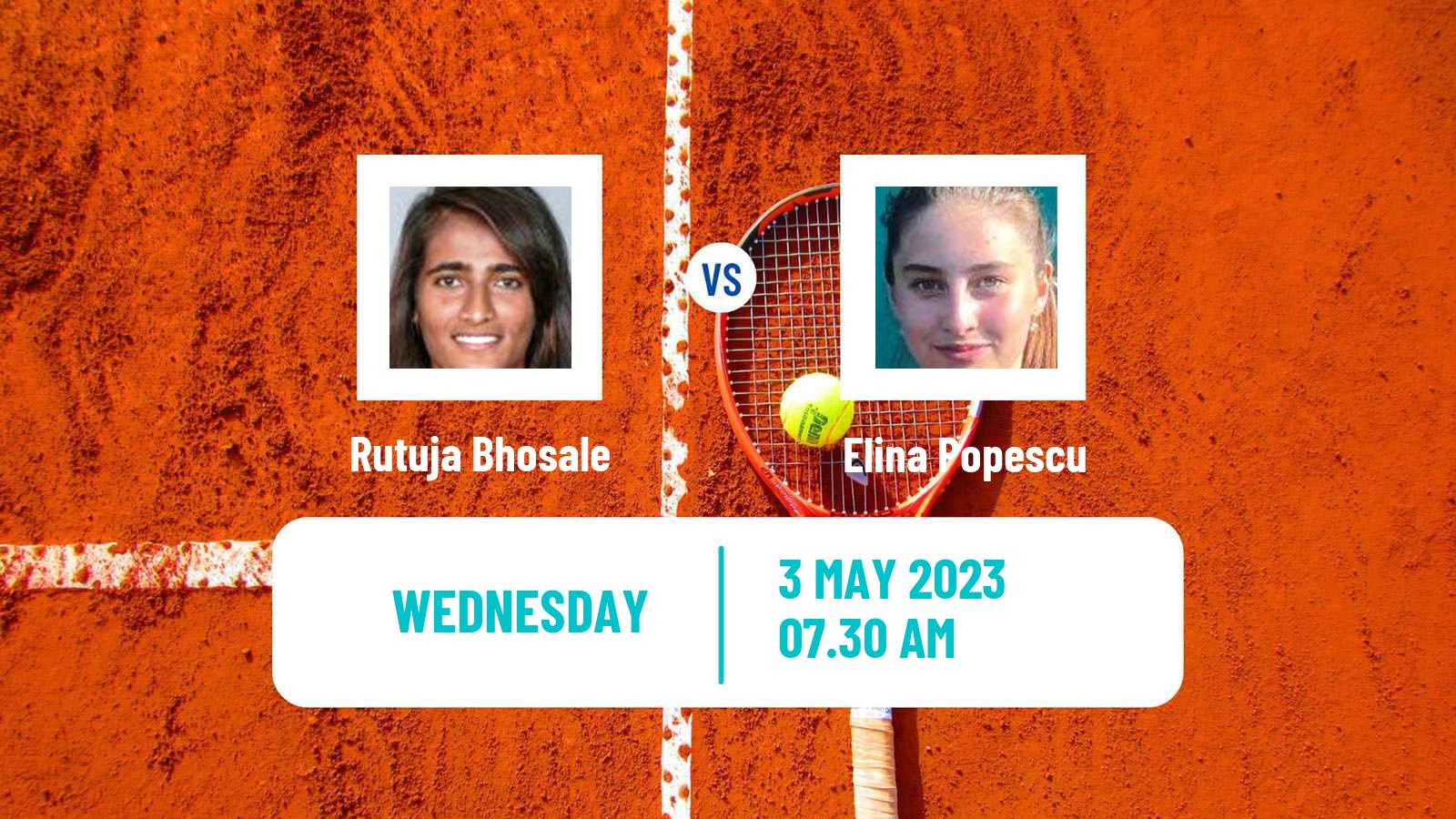 Tennis ITF Tournaments Rutuja Bhosale - Elina Popescu