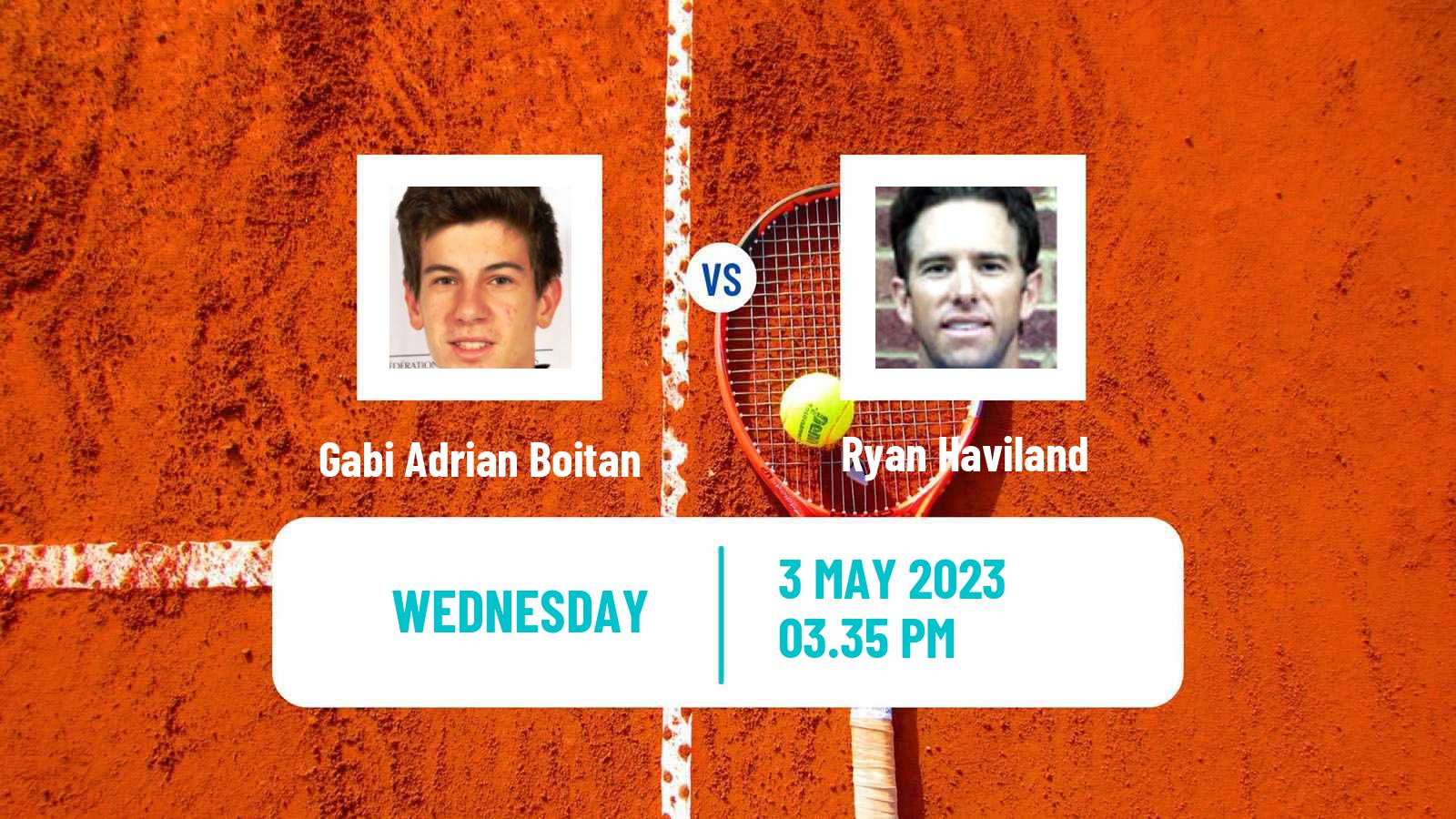 Tennis ITF Tournaments Gabi Adrian Boitan - Ryan Haviland