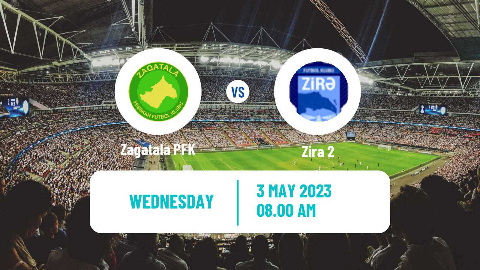 Soccer Azerbaijan First Division Zagatala - Zira 2