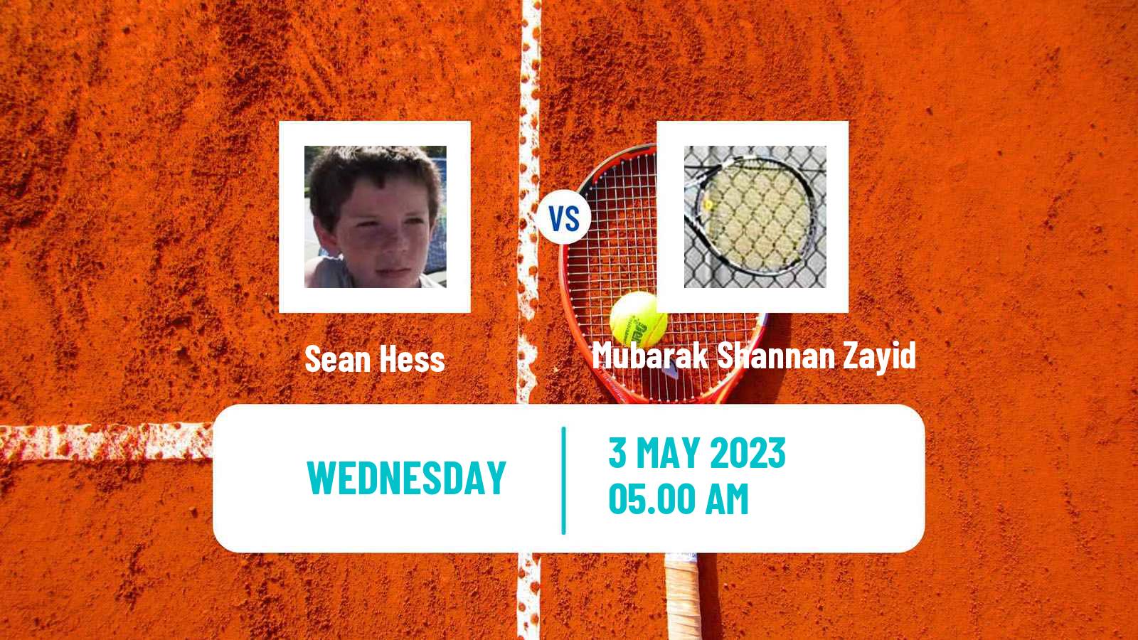 Tennis ITF Tournaments Sean Hess - Mubarak Shannan Zayid