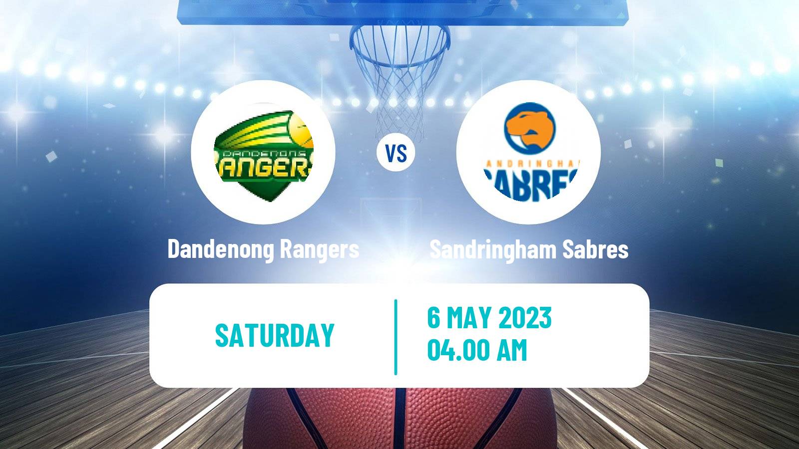 Basketball Australian NBL1 South Women Dandenong Rangers - Sandringham Sabres
