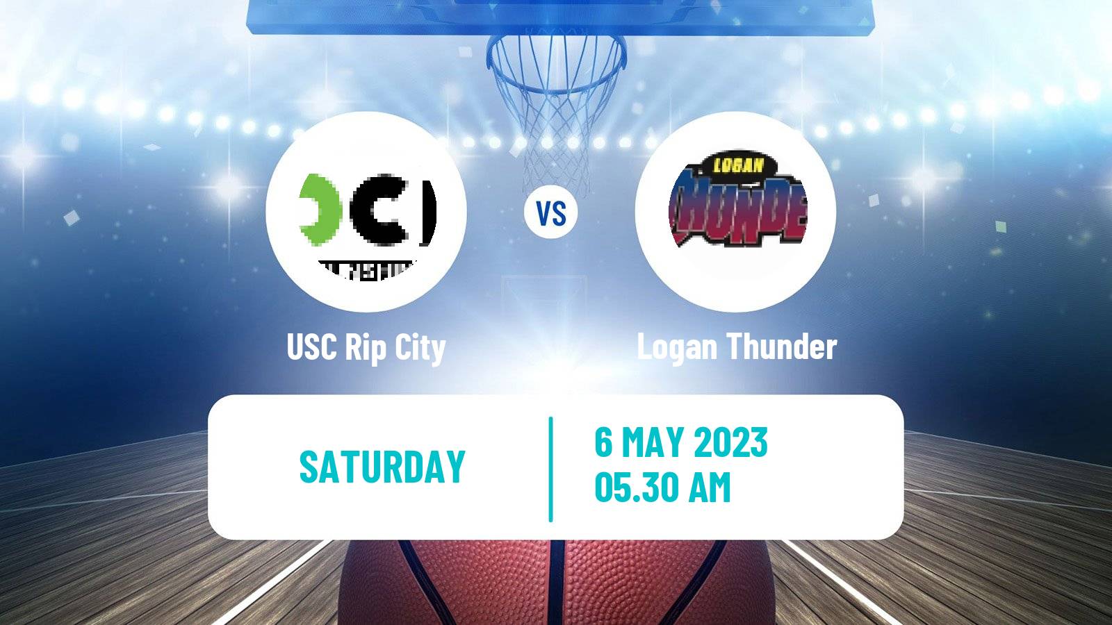 Basketball Australian NBL1 North USC Rip City - Logan Thunder