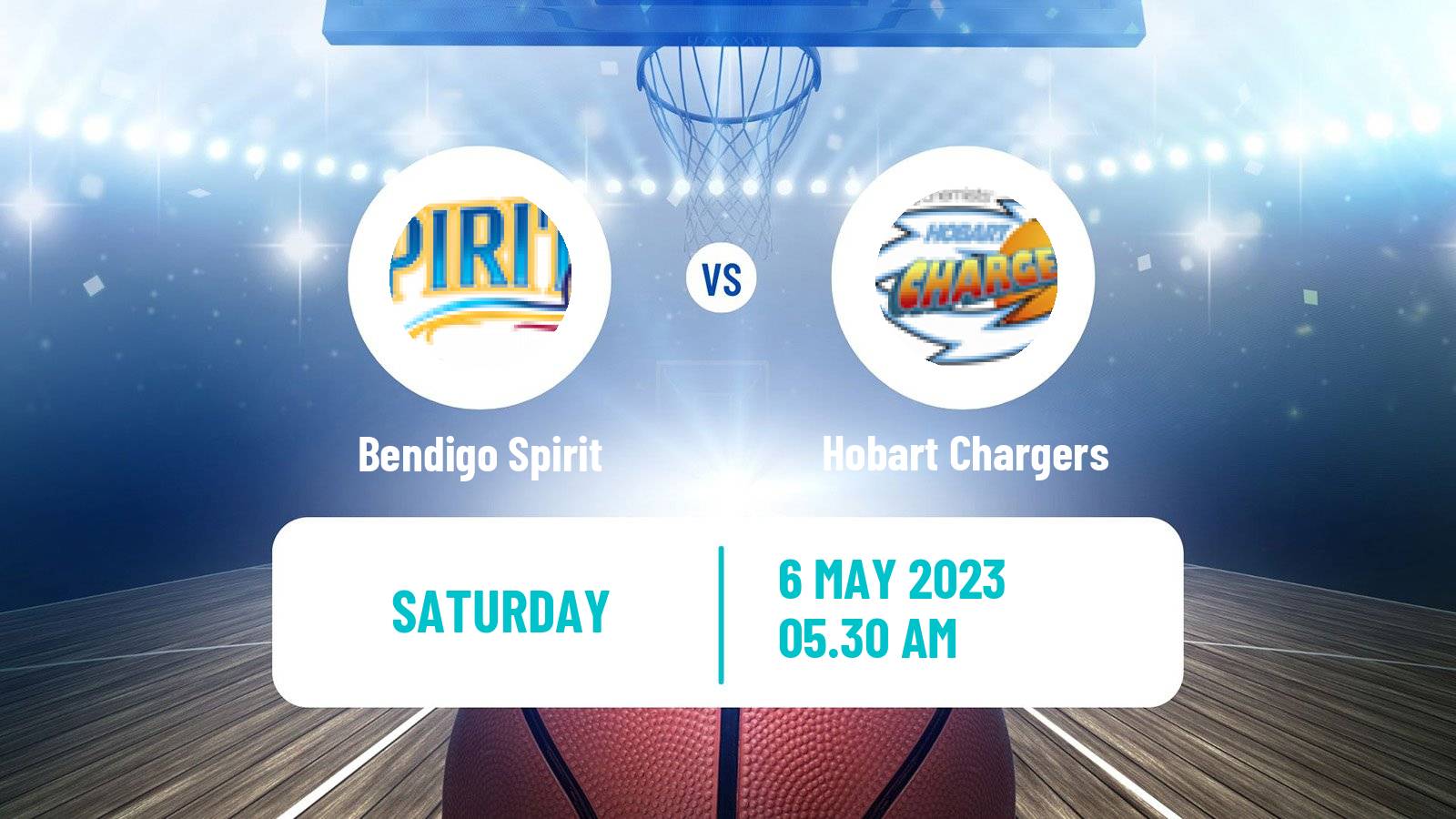 Basketball Australian NBL1 South Women Bendigo Spirit - Hobart Chargers