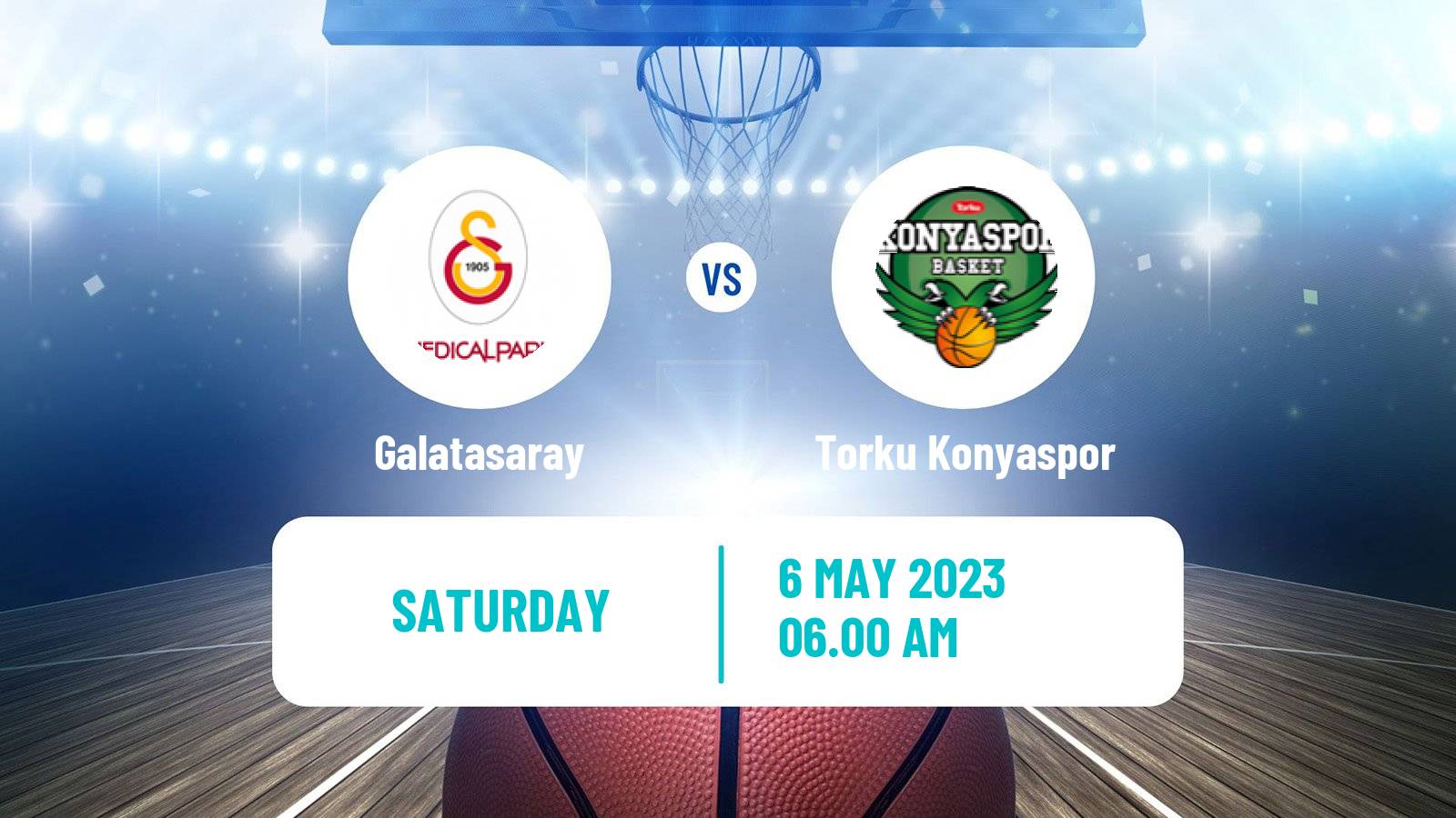 Basketball Turkish Basketball Super Ligi Galatasaray - Torku Konyaspor