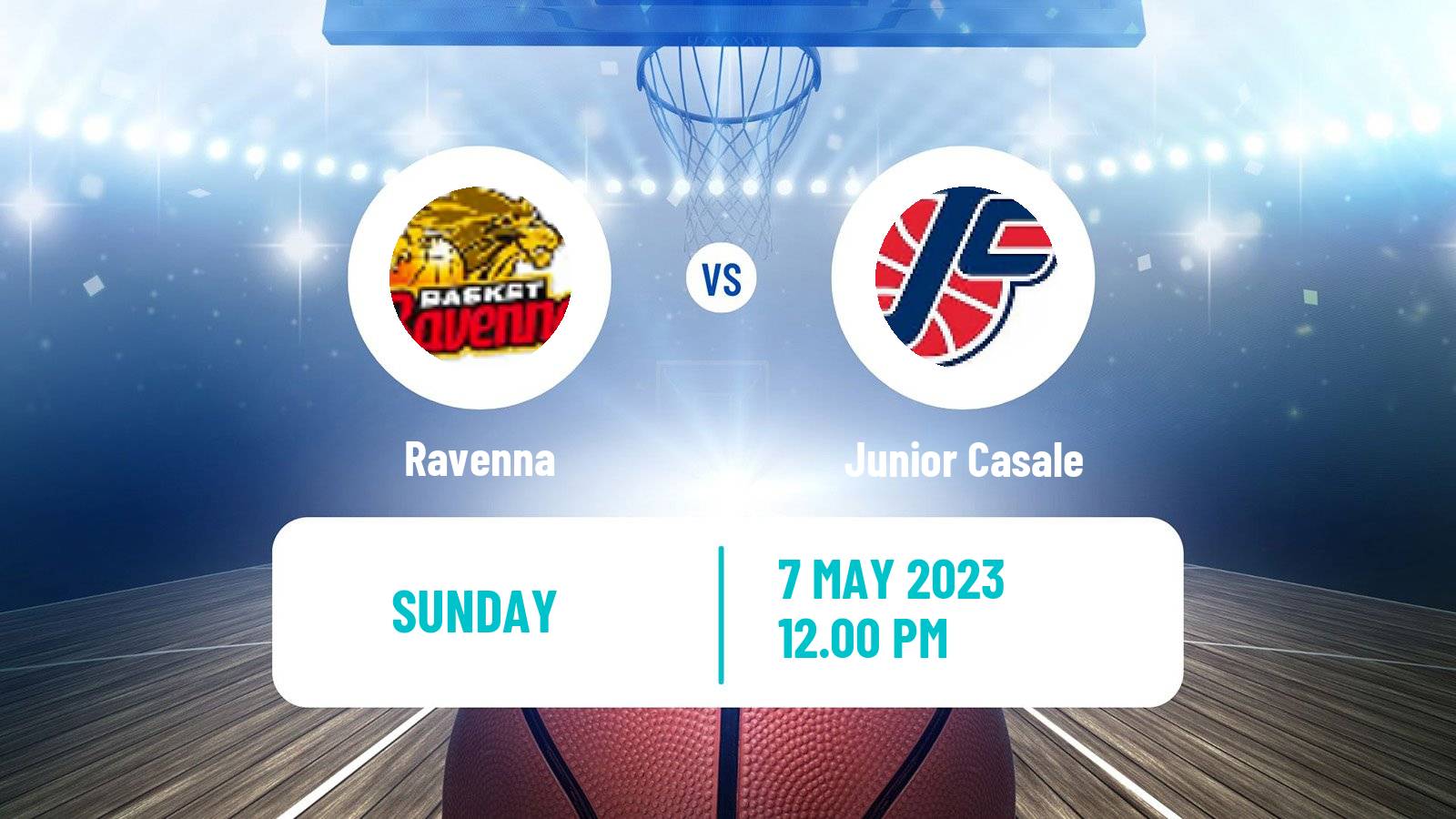 Basketball Italian Serie A2 Basketball Ravenna - Junior Casale