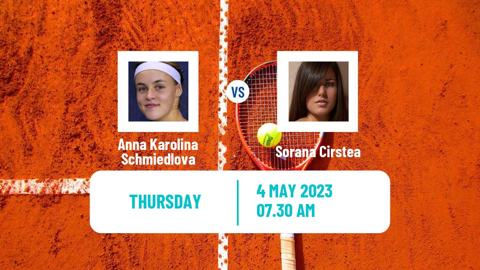 Tennis ATP Challenger Anna Karolina Schmiedlova - Sorana Cirstea