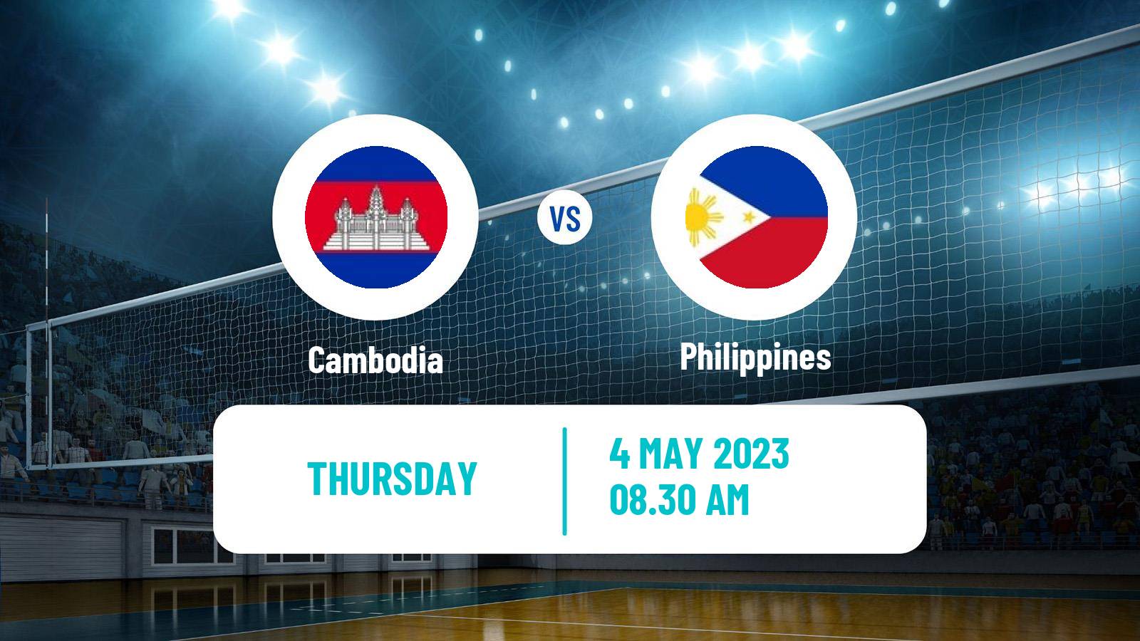 Volleyball Southeast Asian Games Volleyball Cambodia - Philippines