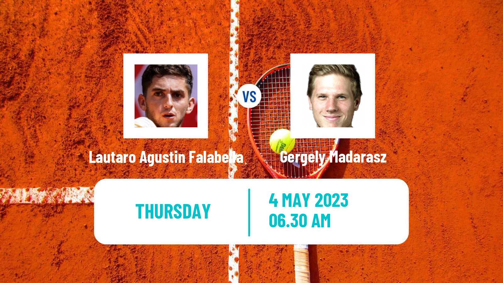 Tennis ITF Tournaments Lautaro Agustin Falabella - Gergely Madarasz