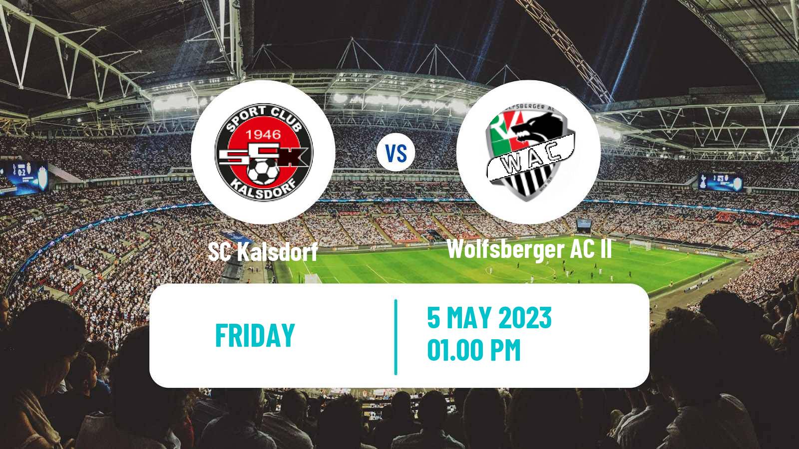 Soccer Austrian Regionalliga Central Kalsdorf - Wolfsberger AC II