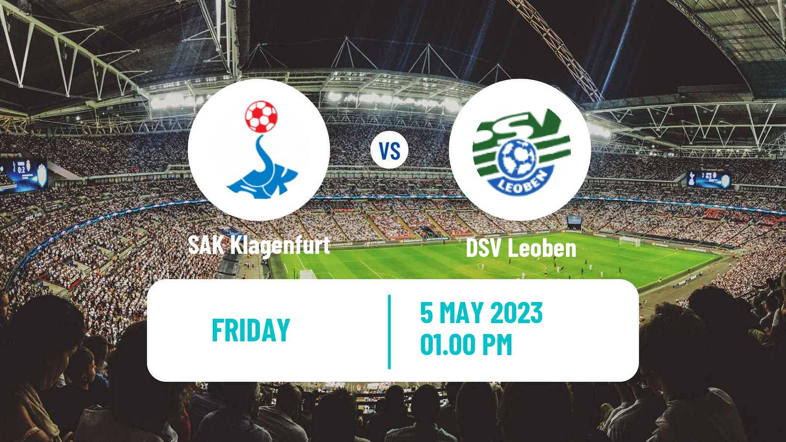 Soccer Austrian Regionalliga Central SAK Klagenfurt - Leoben