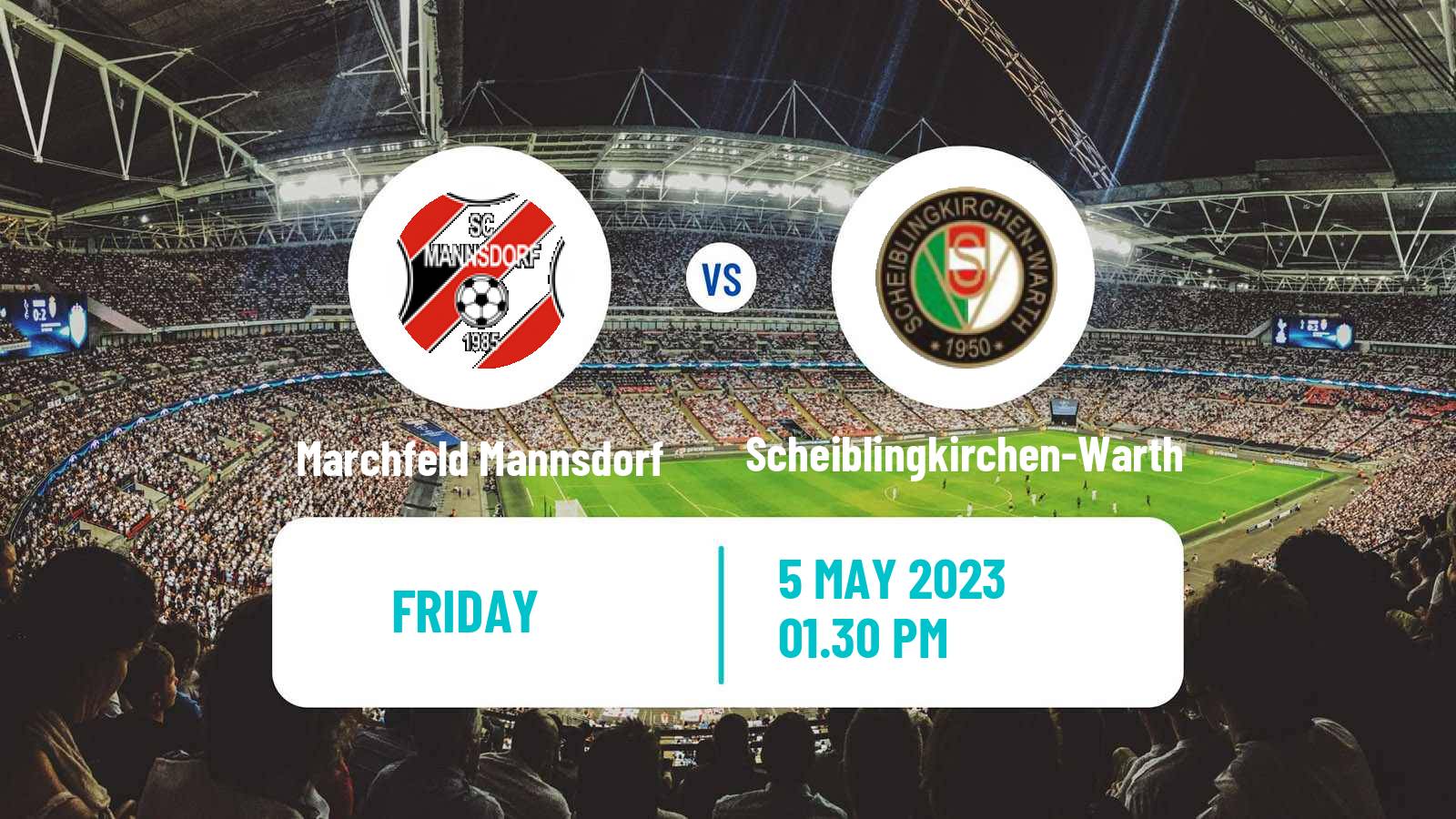 Soccer Austrian Regionalliga East Marchfeld Mannsdorf - Scheiblingkirchen-Warth