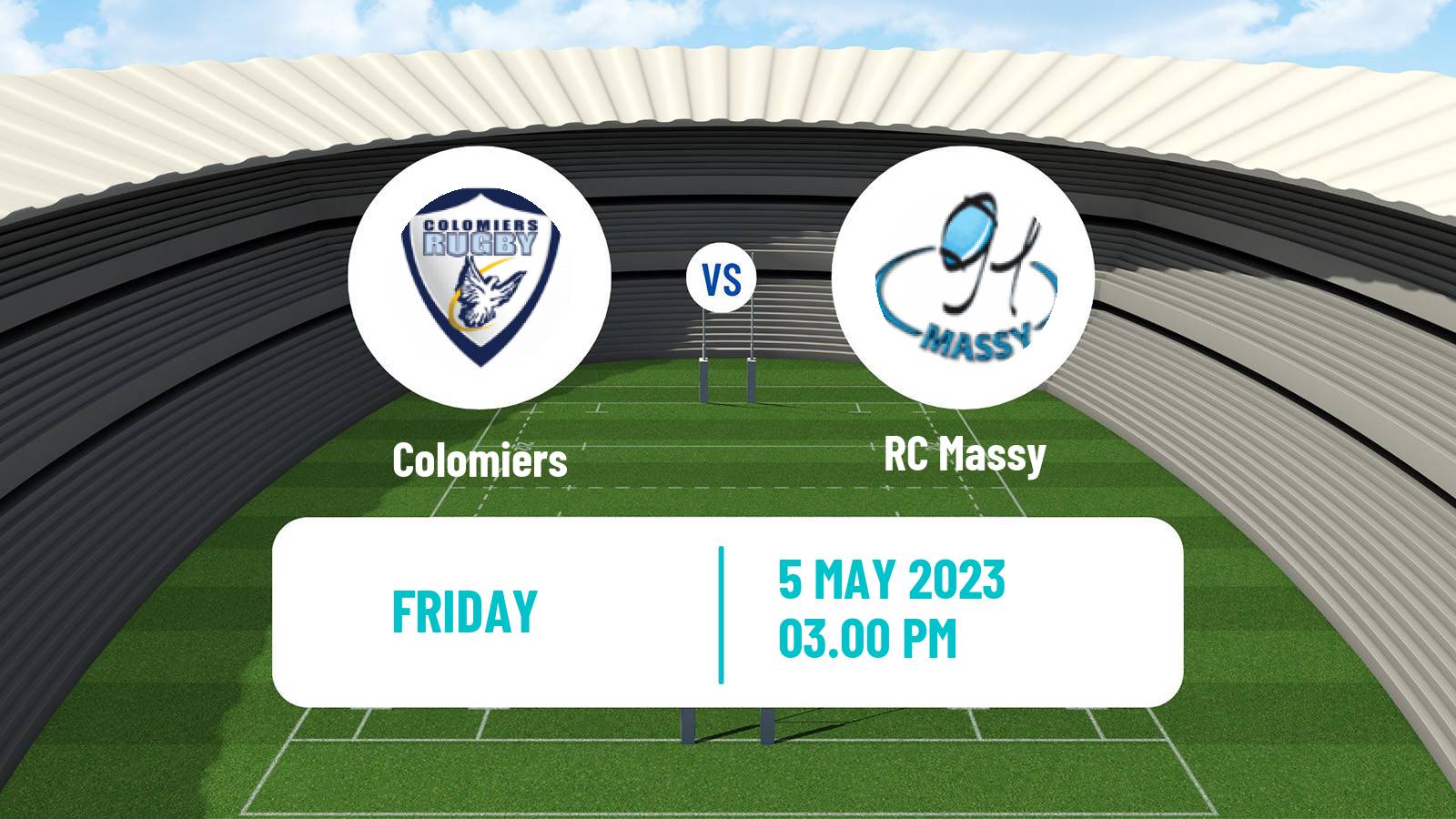 Rugby union French Pro D2 Colomiers - Massy