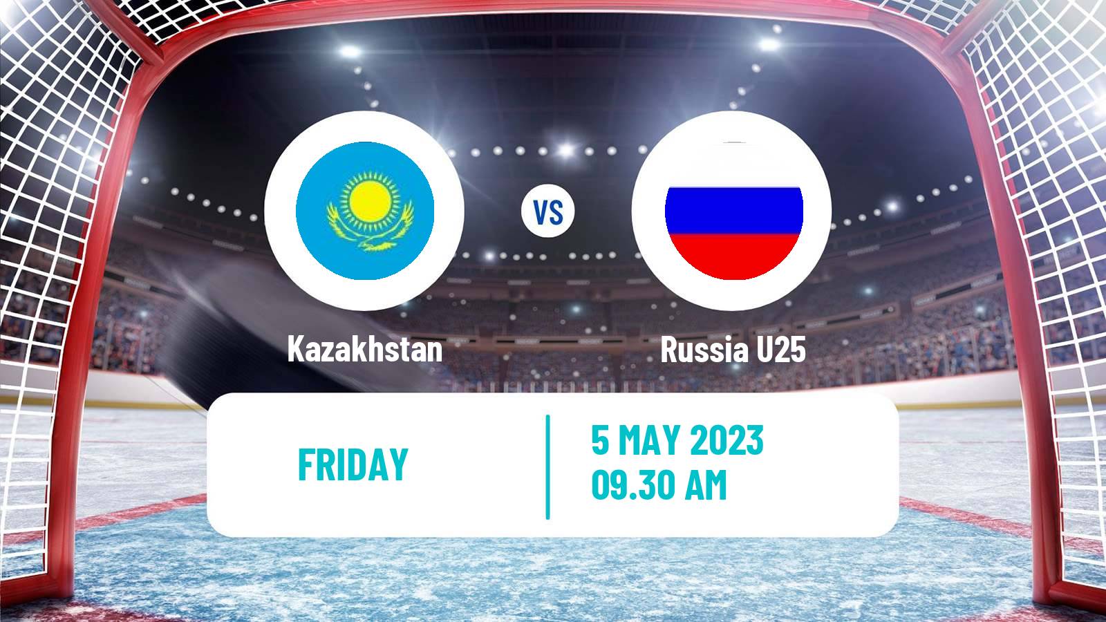 Hockey Friendly International Ice Hockey Kazakhstan - Russia U25