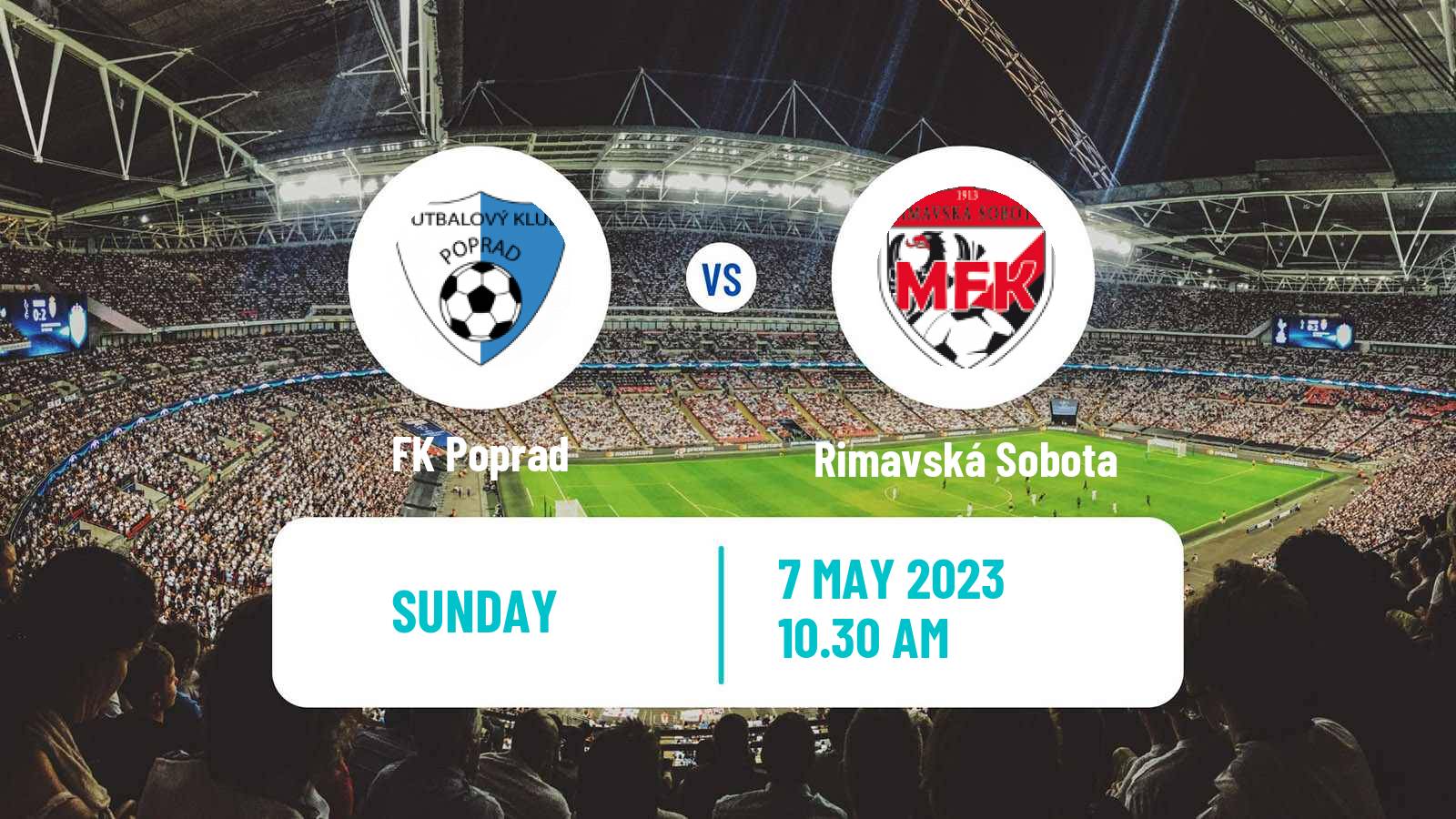 Soccer Slovak 3 Liga East Poprad - Rimavská Sobota