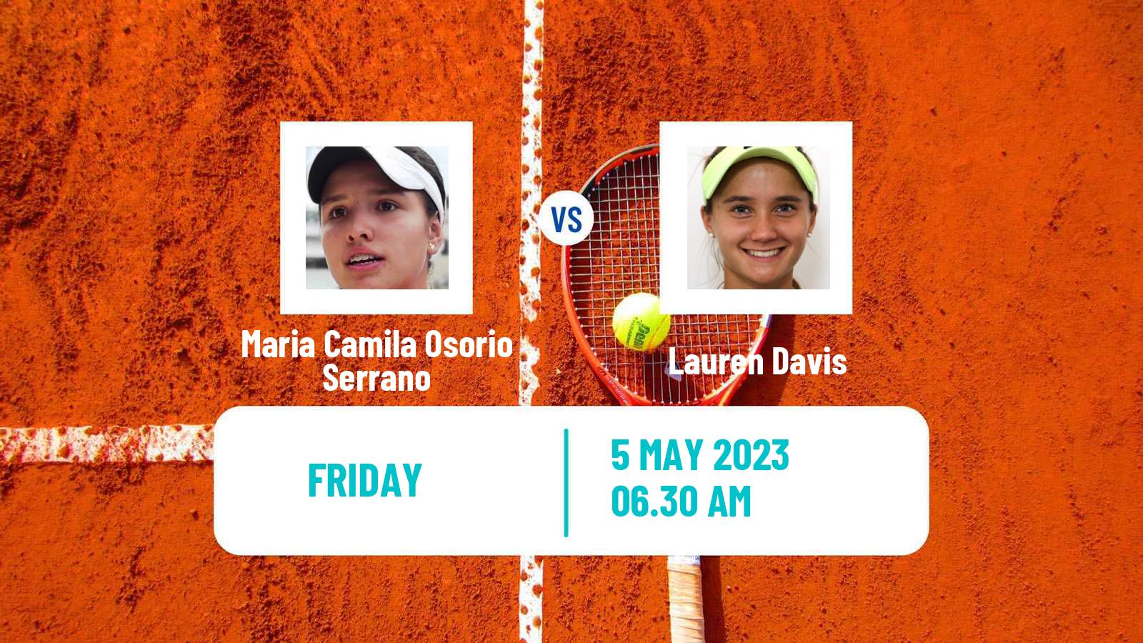Tennis ATP Challenger Maria Camila Osorio Serrano - Lauren Davis